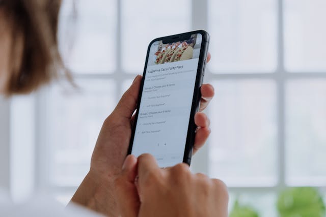 Online Menu
